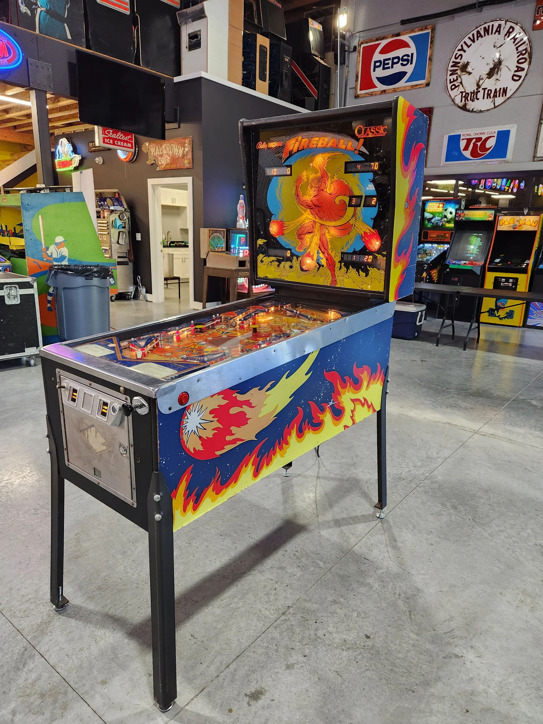 FIREBALL CLASSIC-1985 Bally Pinball Machine - Image 9