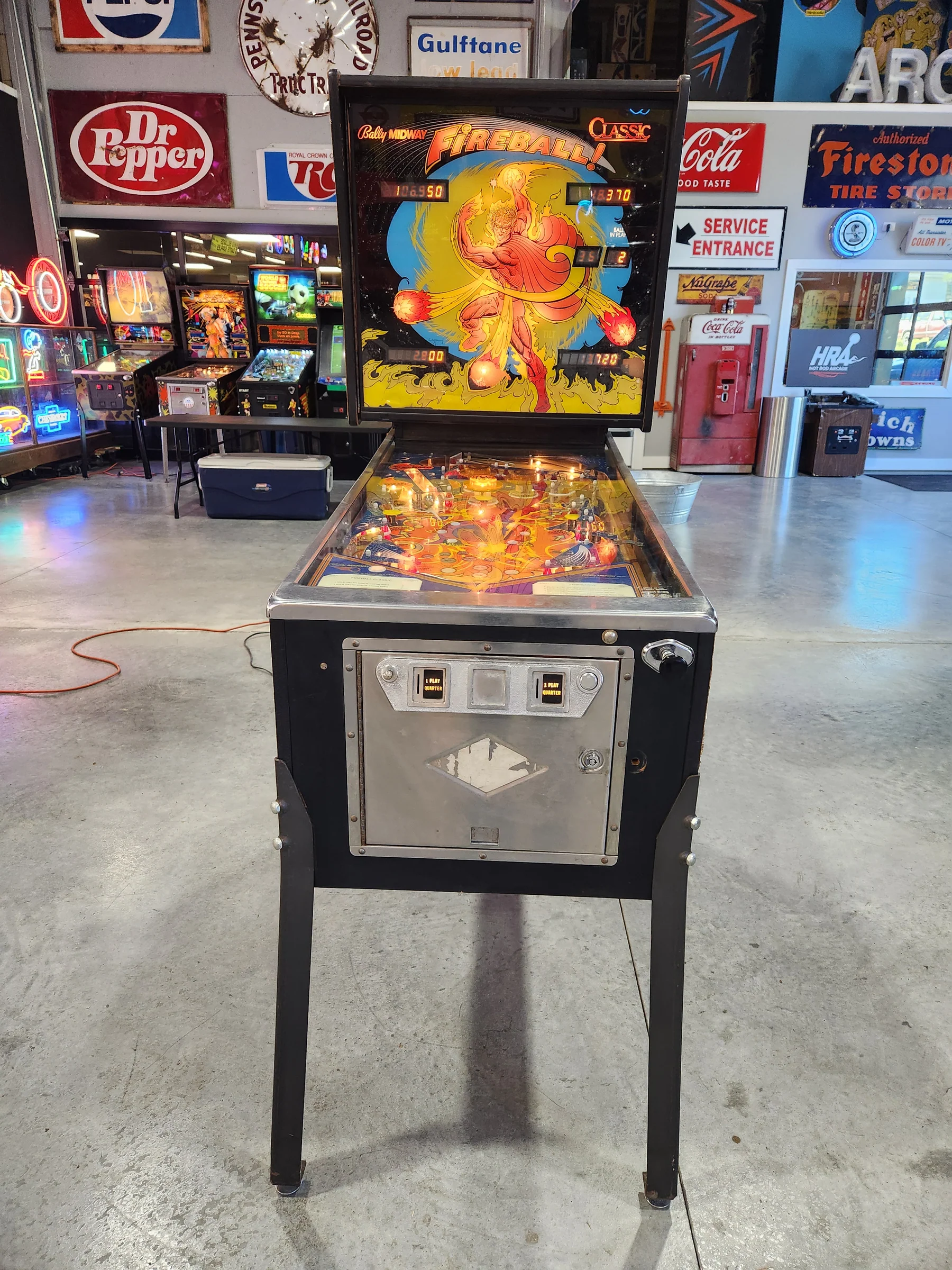 FIREBALL CLASSIC-1985 Bally Pinball Machine - Image 7