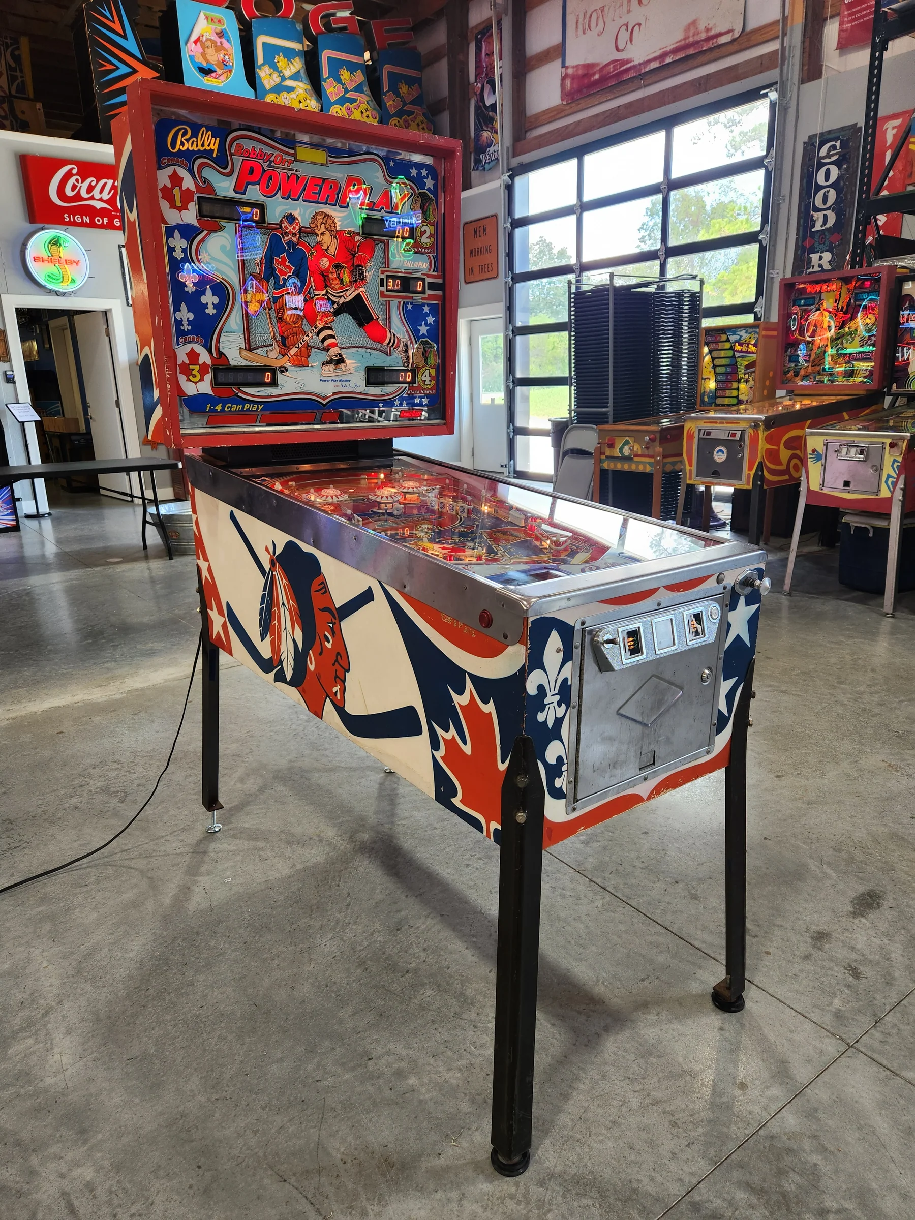 BOBBY ORR POWER PLAY-1978 Bally Pinball Machine - Image 8