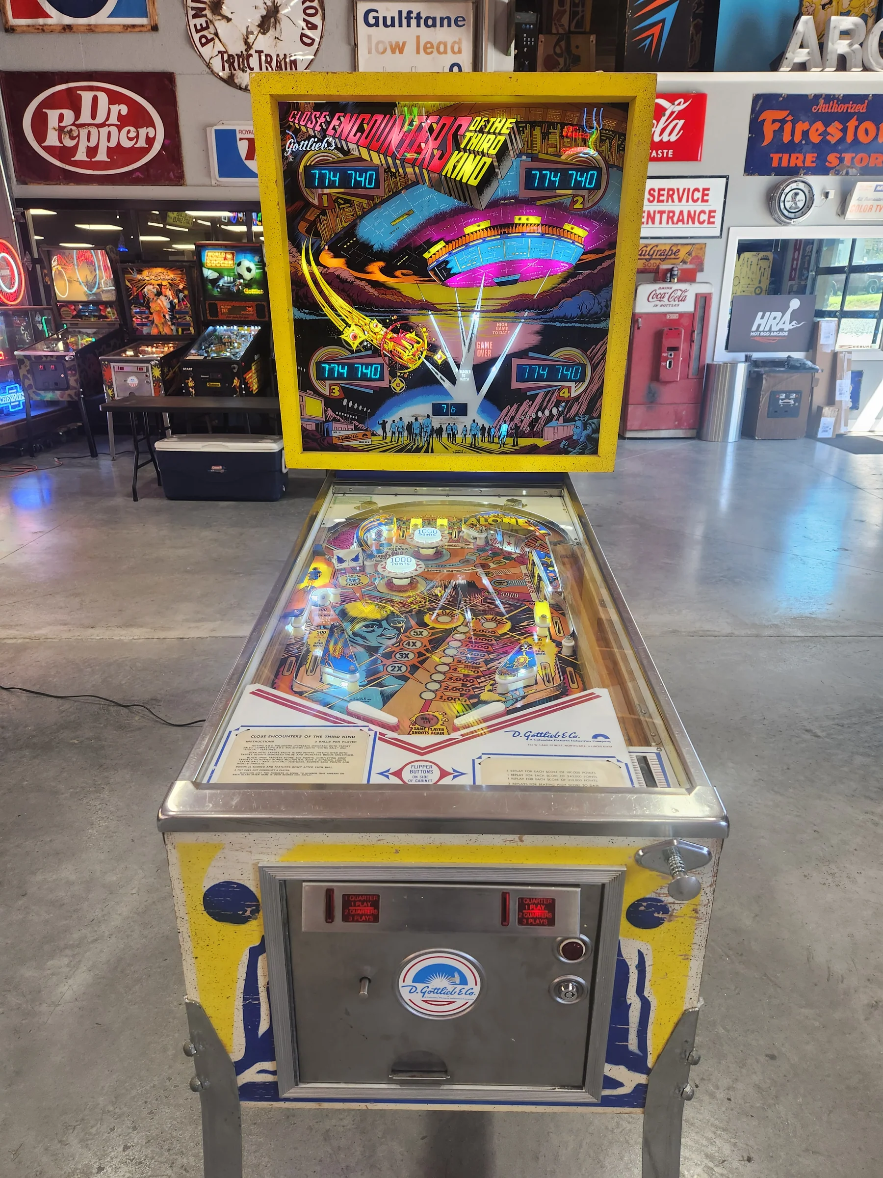 Close Encounters of the Third Kind Pinball Machine - Image 4