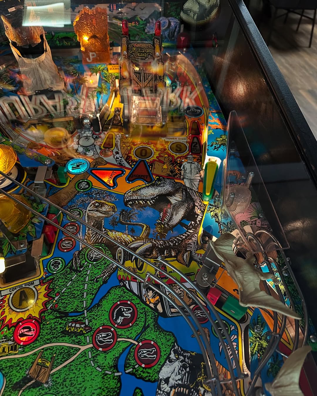Jurassic Park Pinball Machine by Data East - Image 6