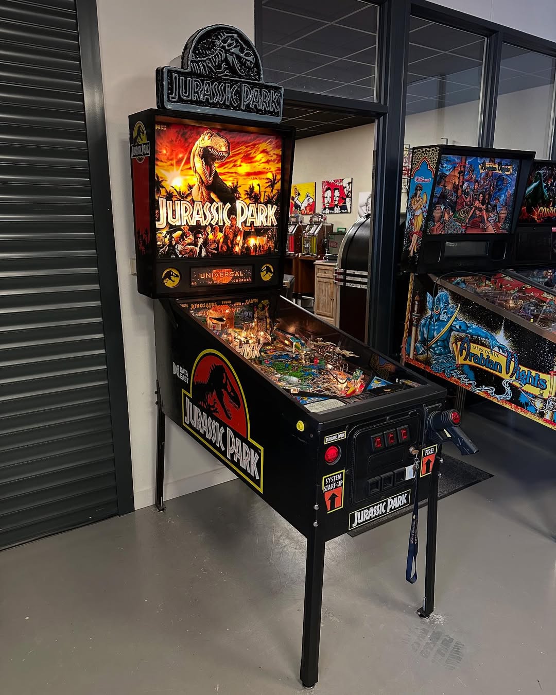 Jurassic Park Pinball Machine by Data East - Image 11