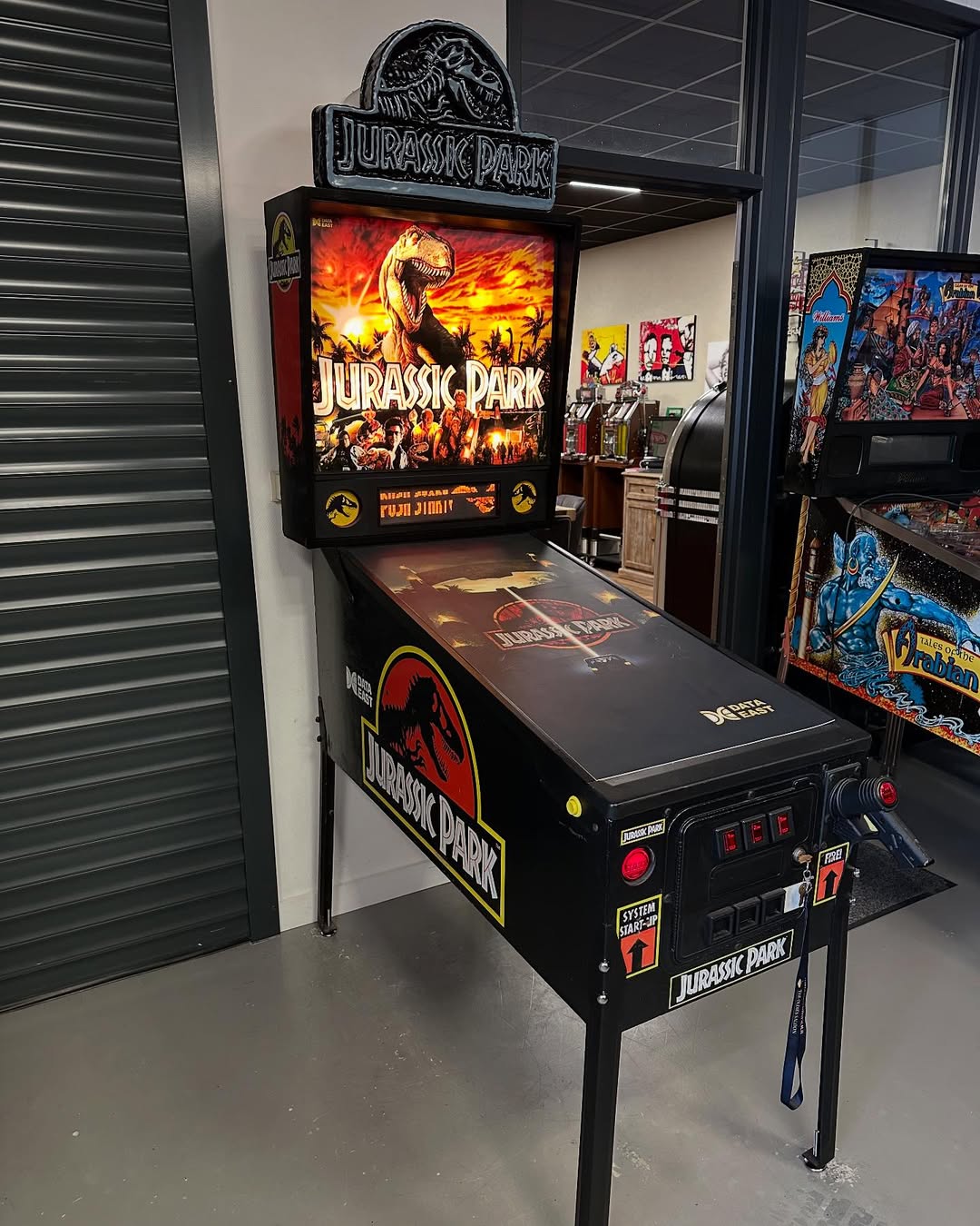 Jurassic Park Pinball Machine by Data East - Image 2