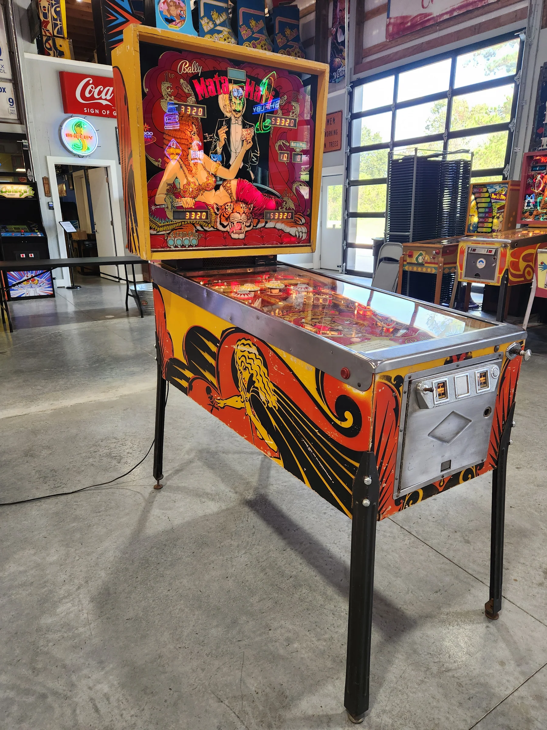 Mata Hari-1978 Bally Pinball Machine