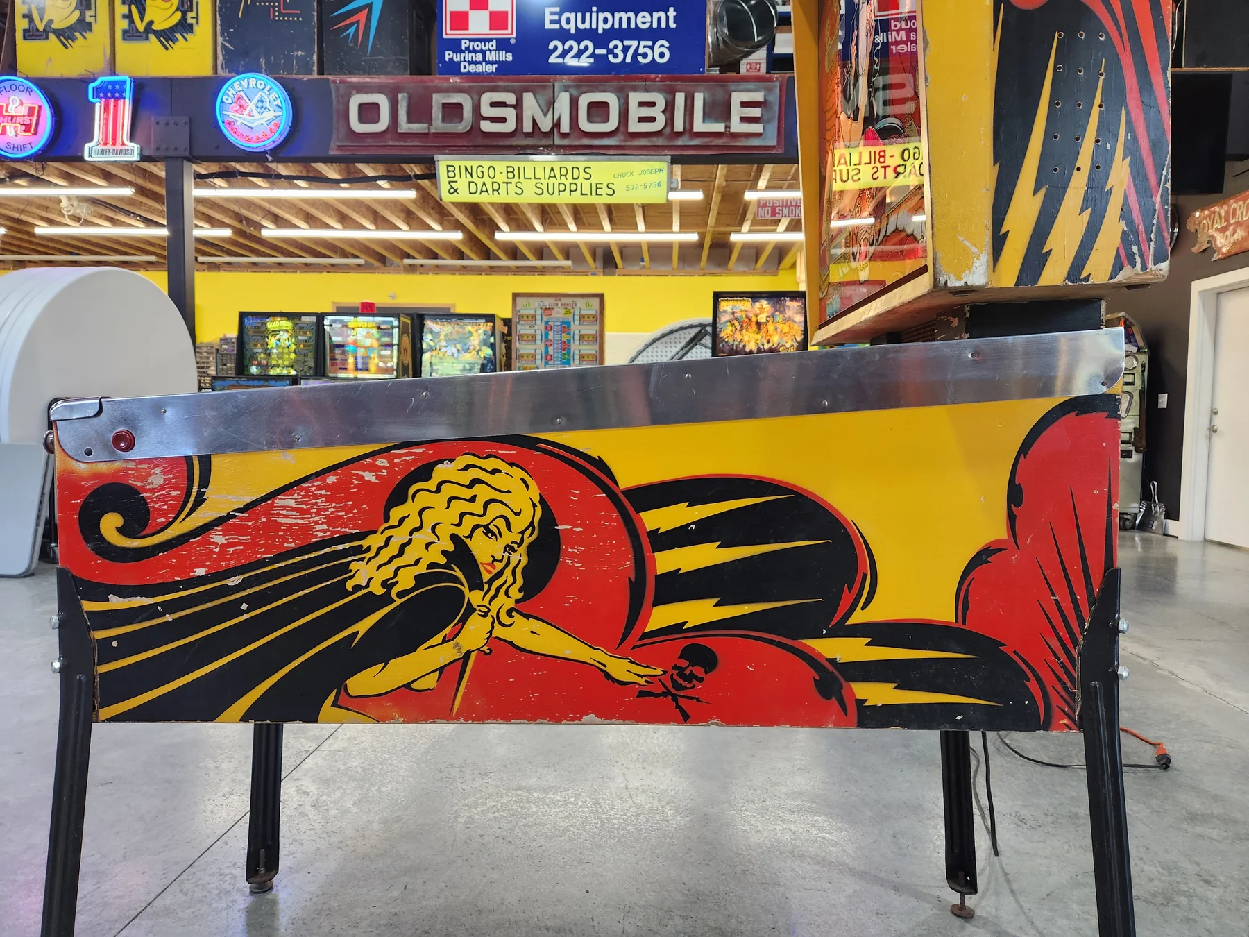 Mata Hari-1978 Bally Pinball Machine - Image 3