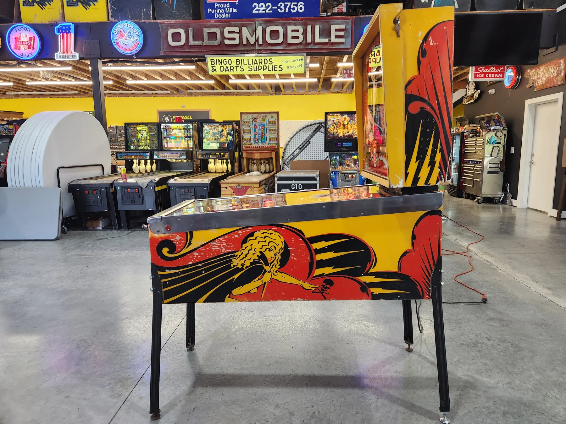 Mata Hari-1978 Bally Pinball Machine - Image 4