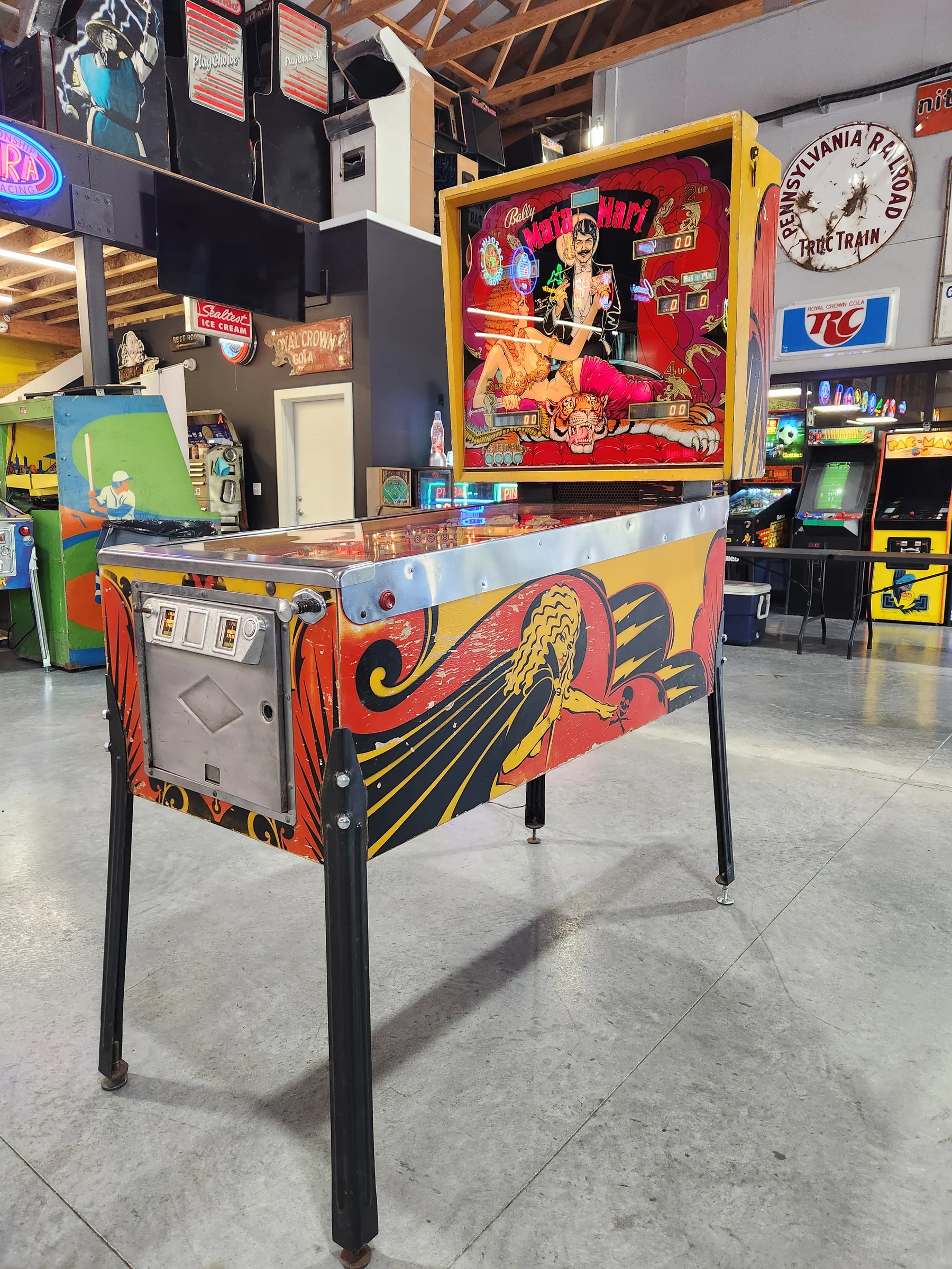 Mata Hari-1978 Bally Pinball Machine - Image 9