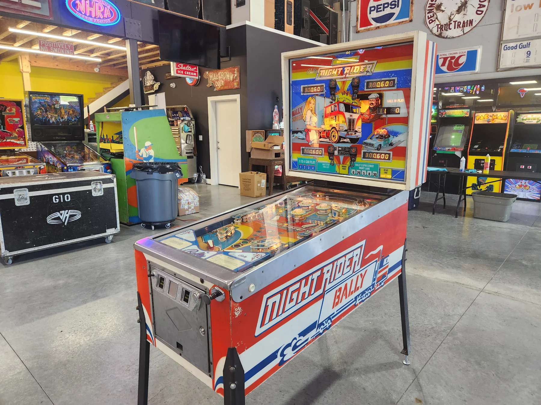 NIGHT RIDER-1977 Bally Pinball Machine - Image 11