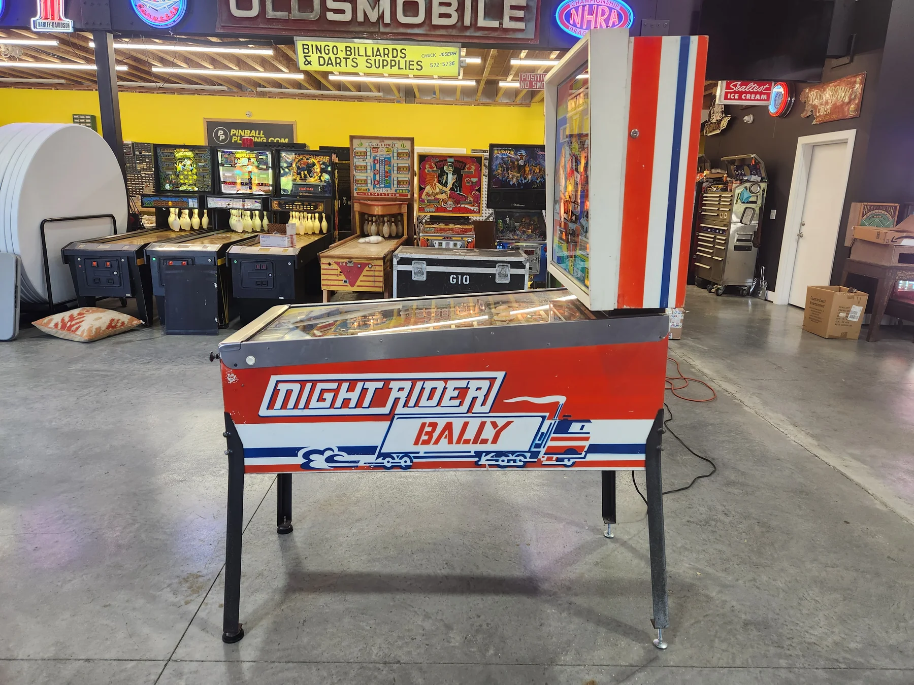 NIGHT RIDER-1977 Bally Pinball Machine - Image 4