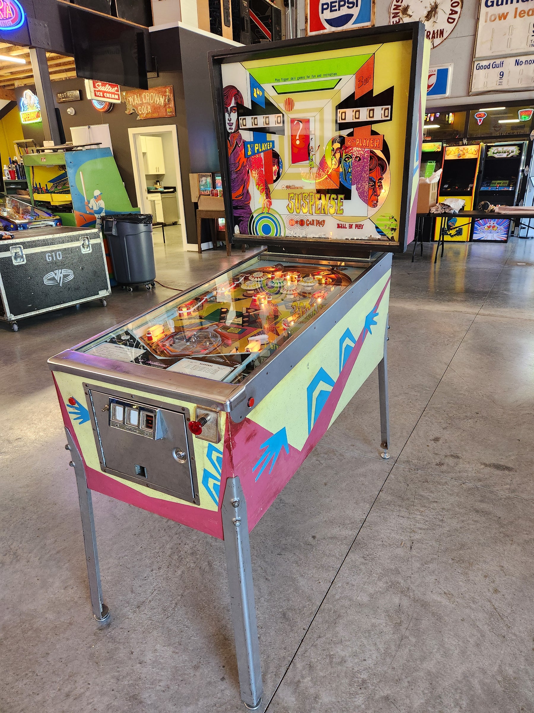 SUSPENSE-1969 Williams Pinball Machine - Image 11