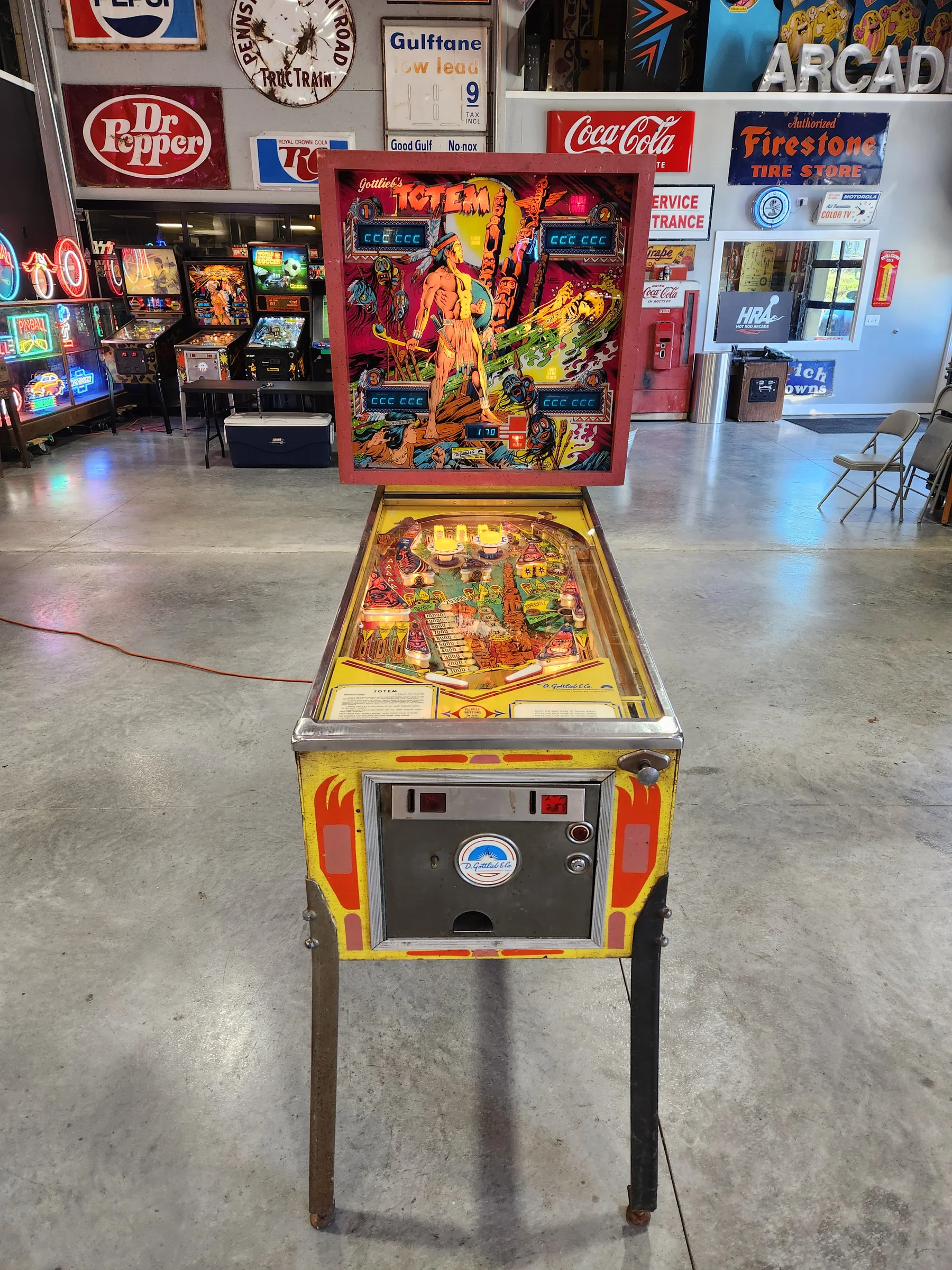 TOTEM-1979 Gottleb Pinball Machine - Image 6