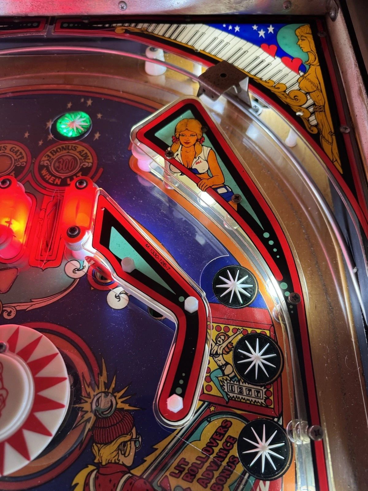 1976 Captain Fantastic pinball machine - Image 6