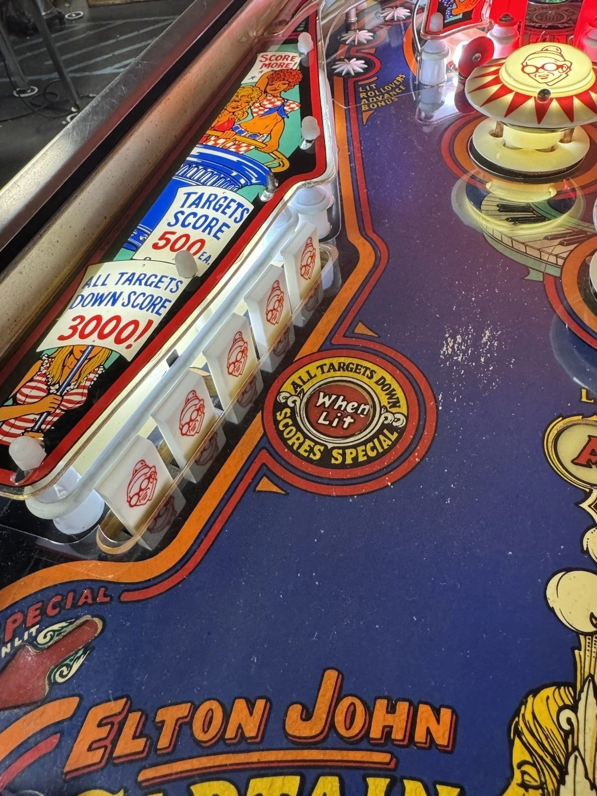 1976 Captain Fantastic pinball machine - Image 10