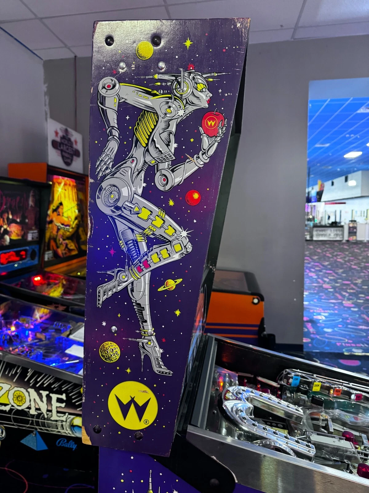 1991 Bride of Pin-Bot Pinball Machine - Image 6