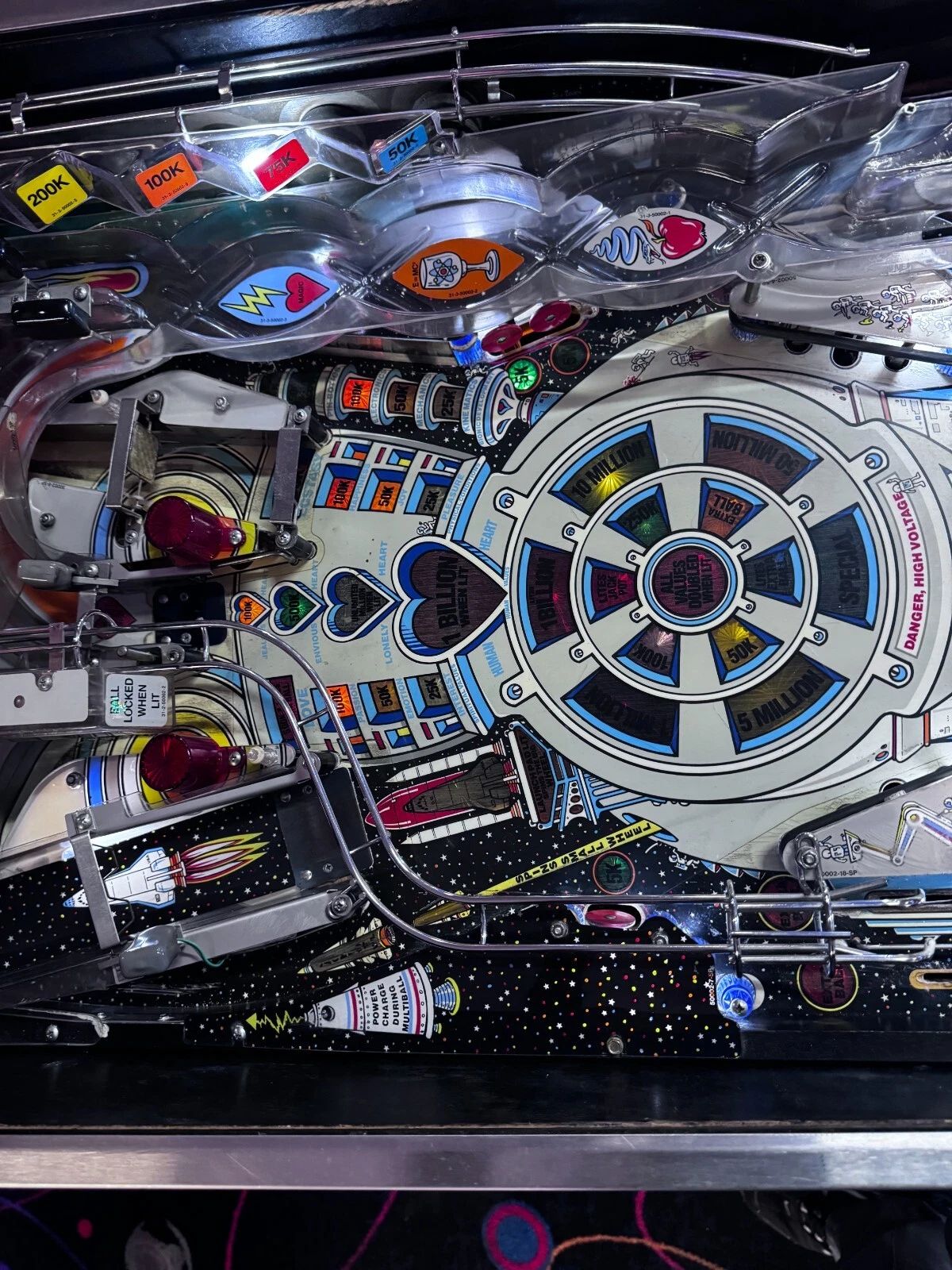 1991 Bride of Pin-Bot Pinball Machine - Image 3