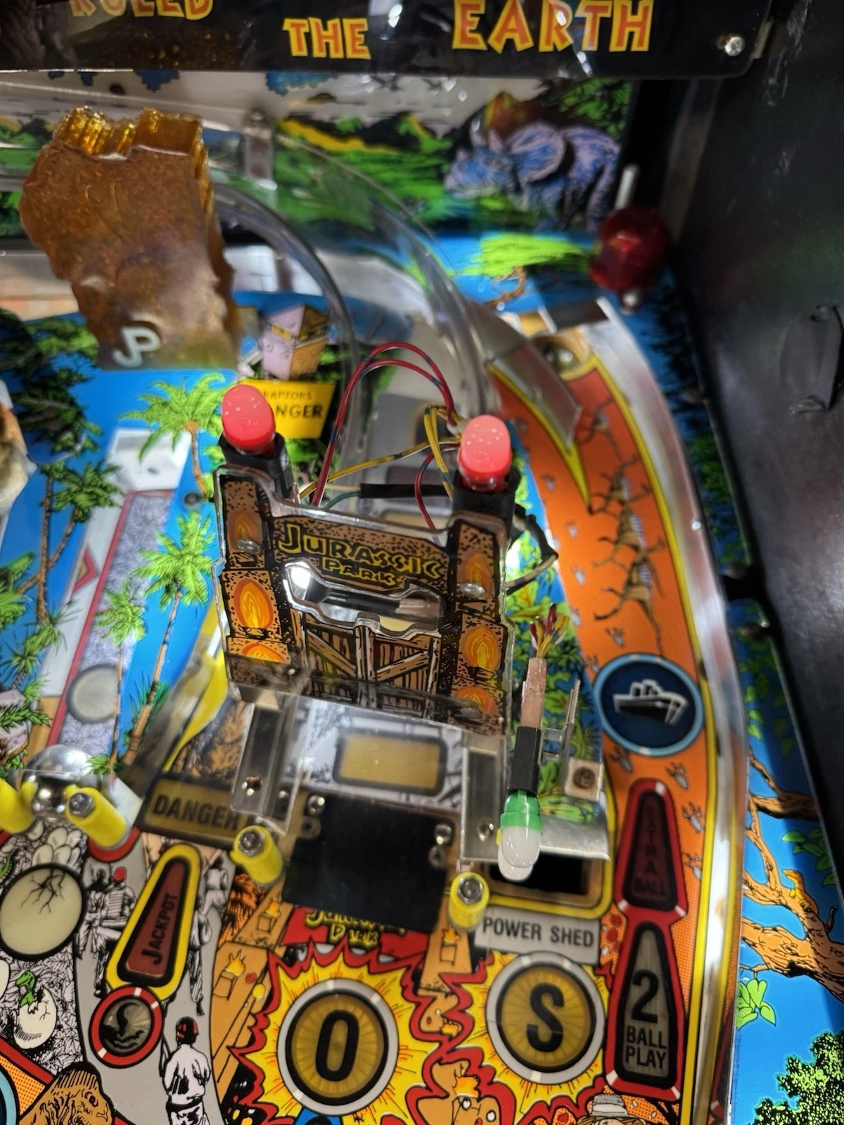 1993 Jurassic Park Pinball Machine - Image 9
