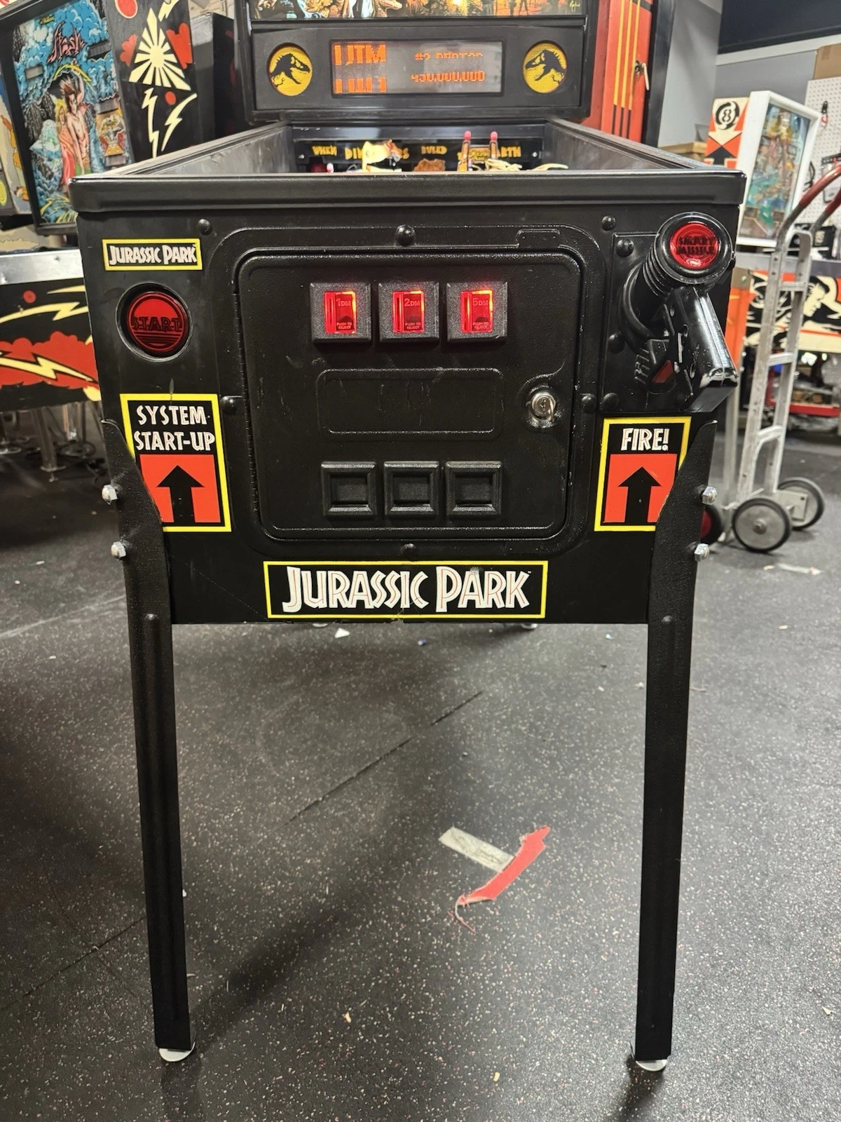 1993 Jurassic Park Pinball Machine - Image 2