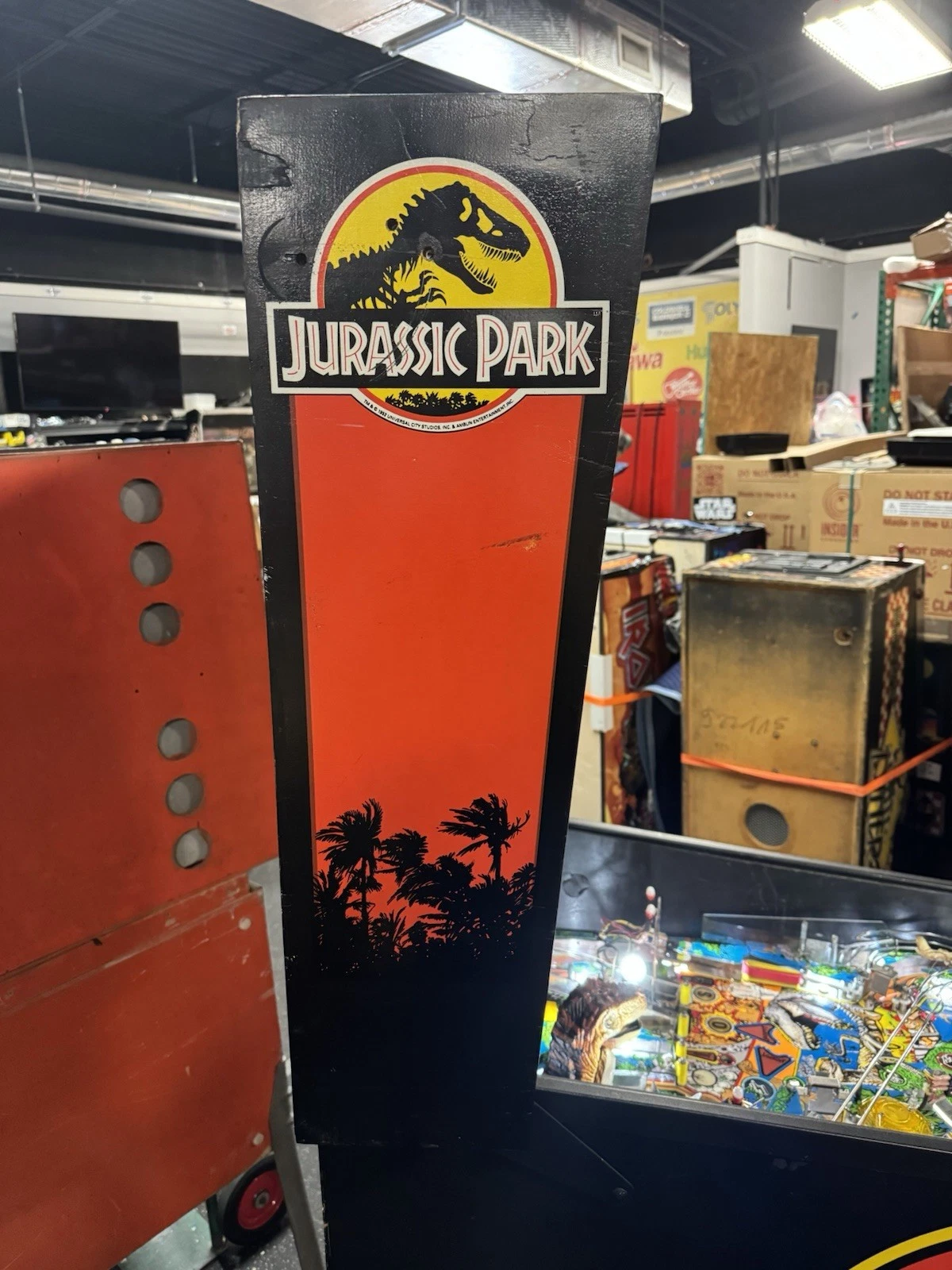 1993 Jurassic Park Pinball Machine - Image 5