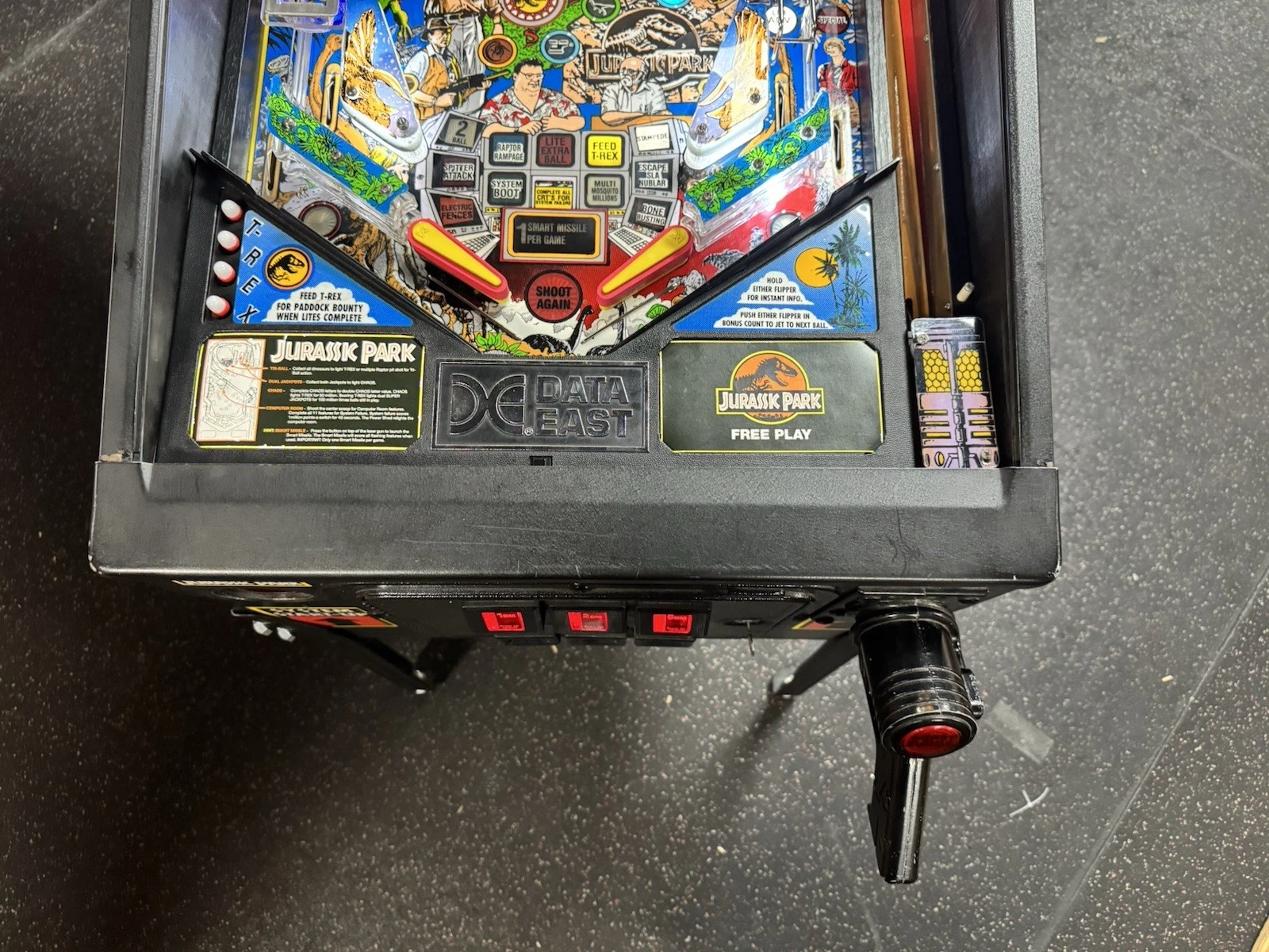 1993 Jurassic Park Pinball Machine - Image 6