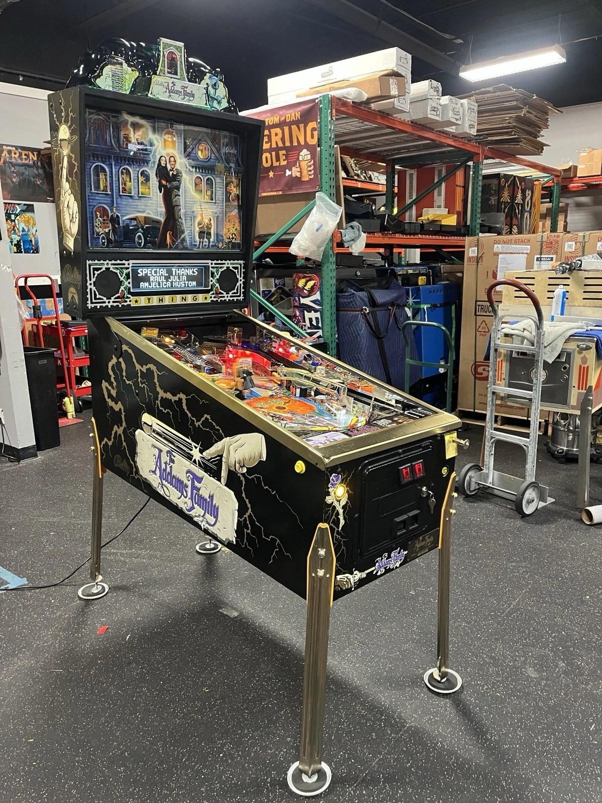 Bally Addams Family pinball