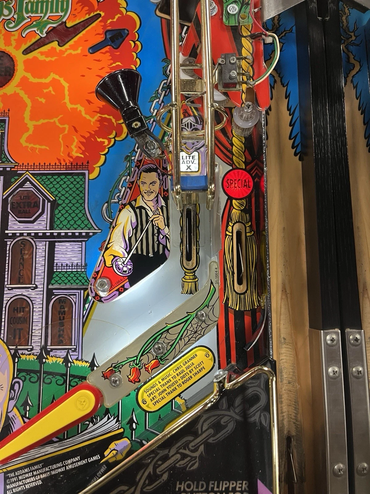 Addams Family Pinball machine Gold - Image 6