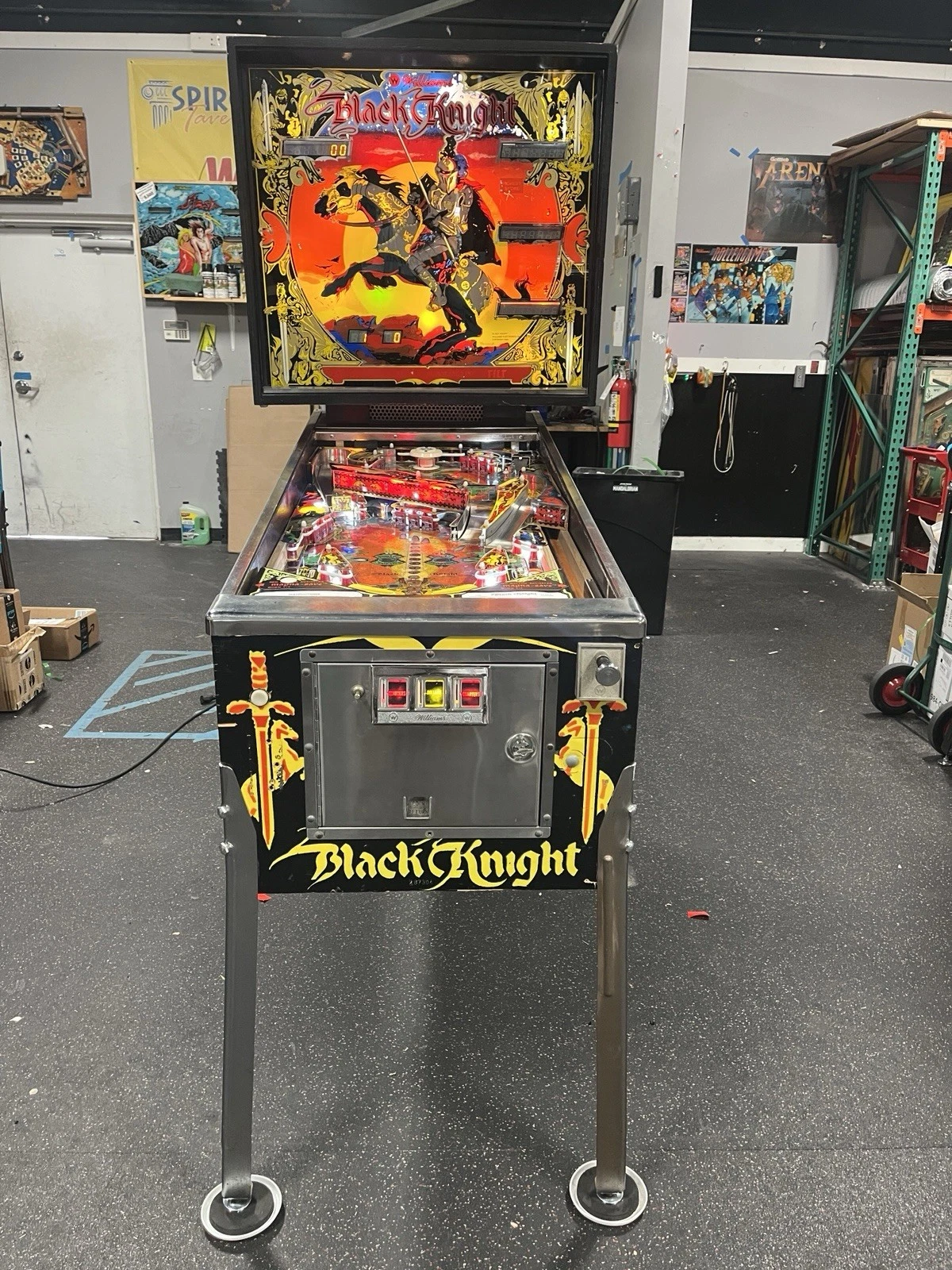 Black Knight Pinball Machine - Image 9