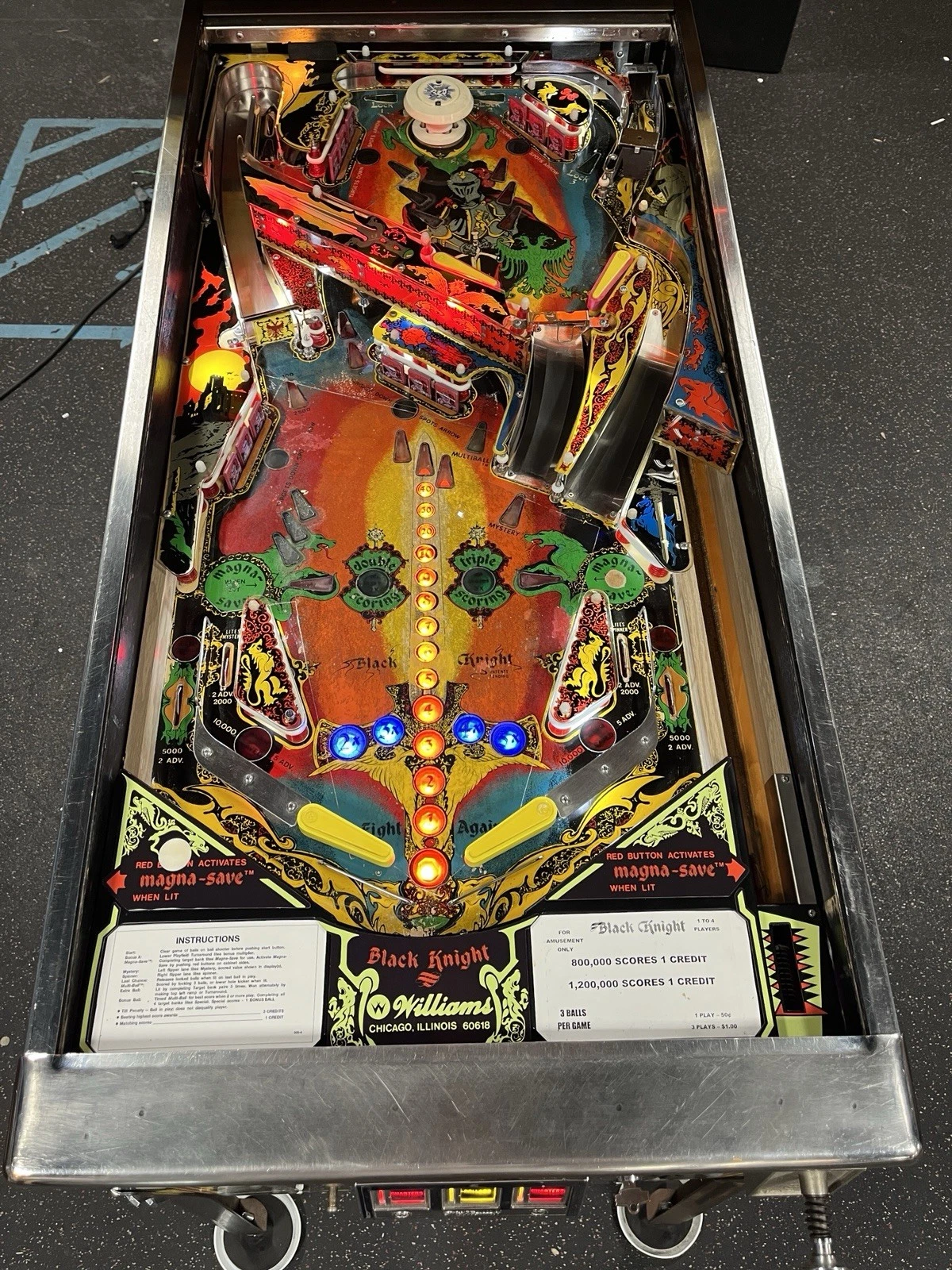 Black Knight Pinball Machine - Image 7