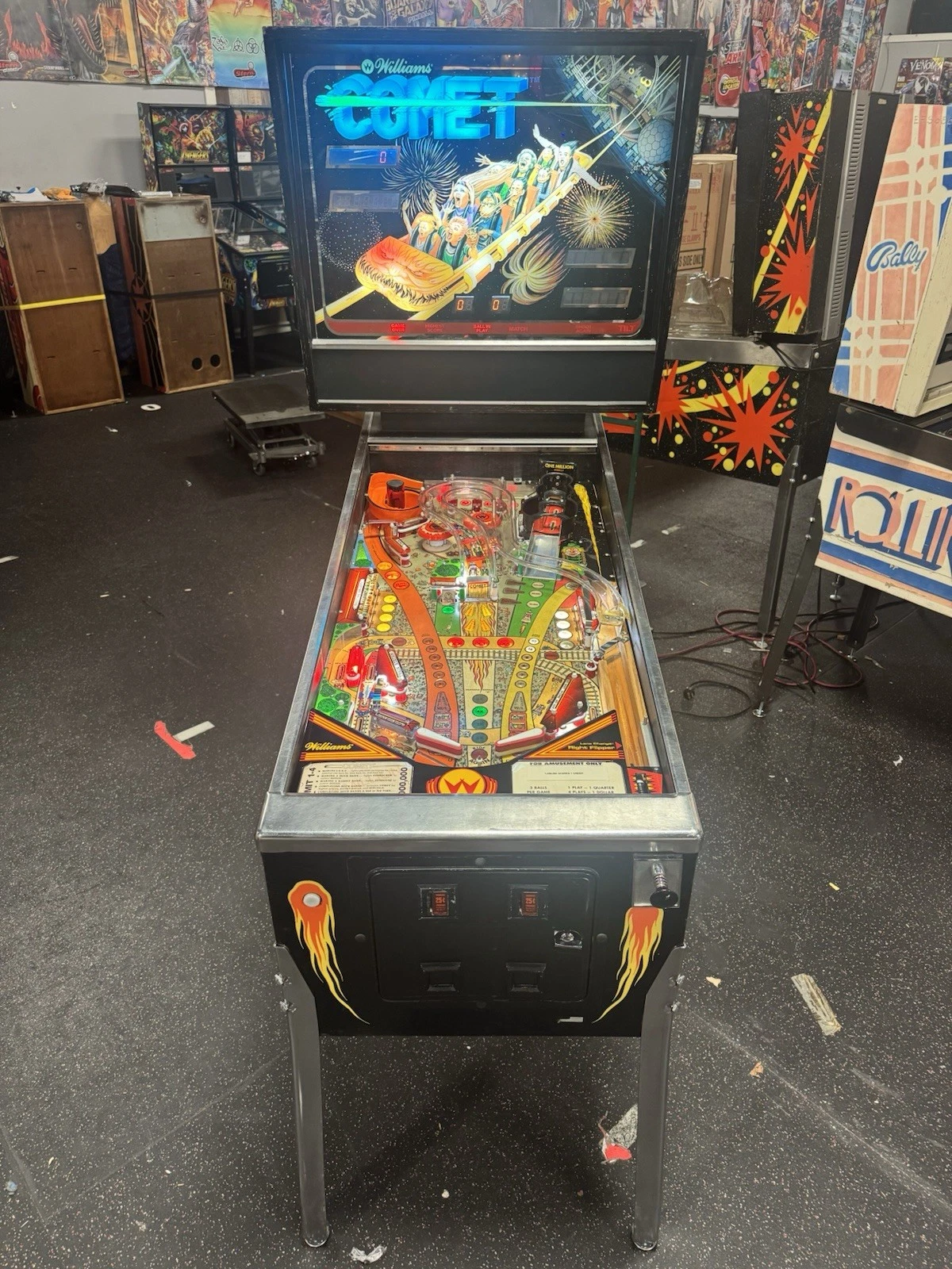 Comet Pinball Machine