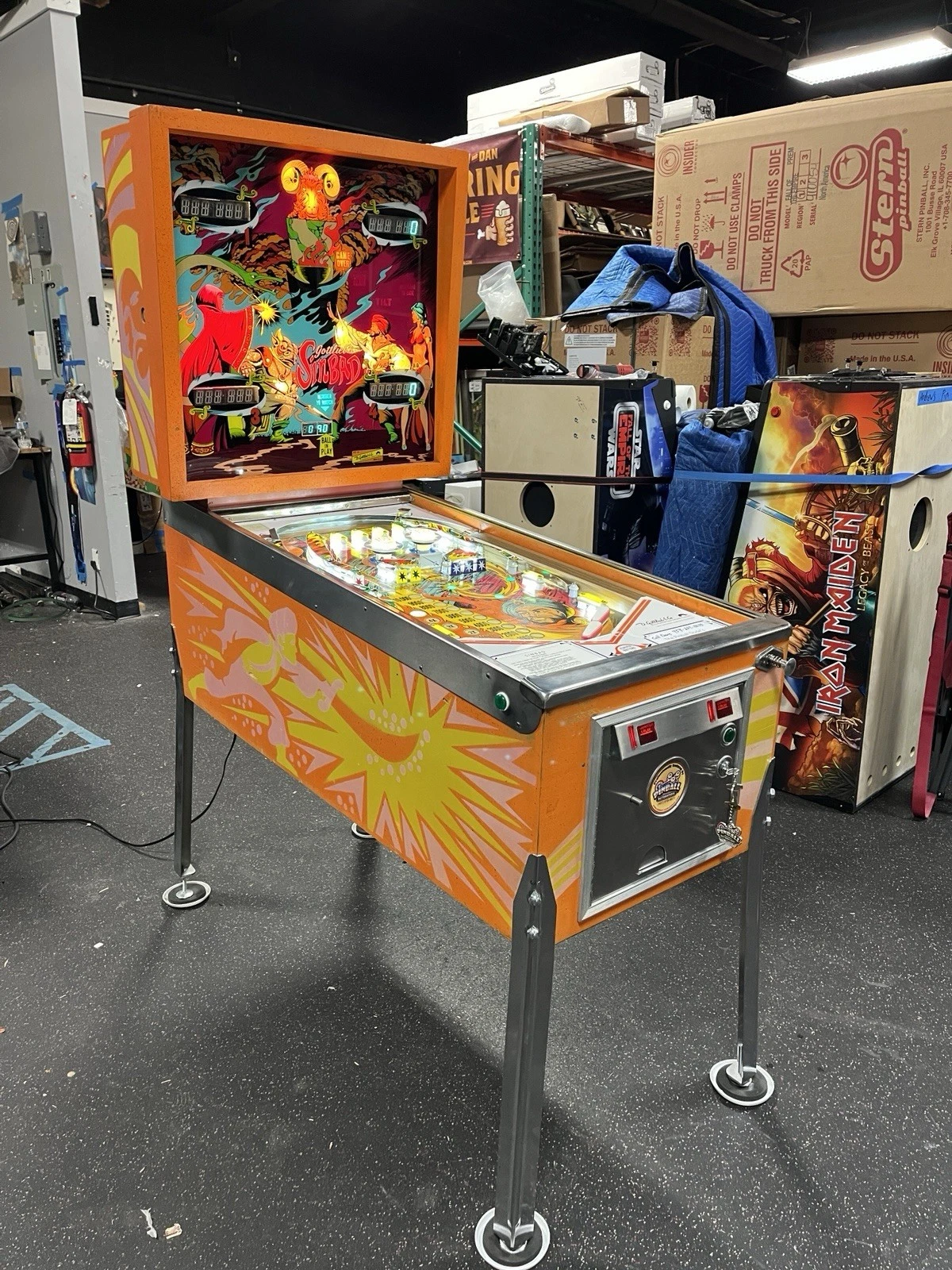 Sinbad Pinball Machine