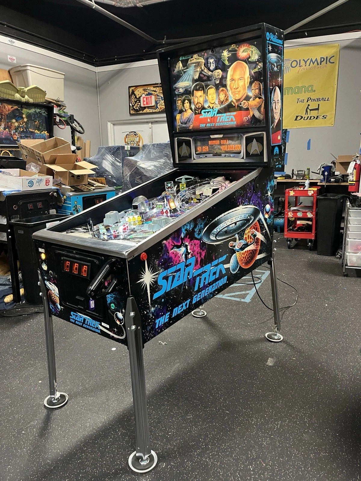 Star Trek the Next Generation Pinball Machine
