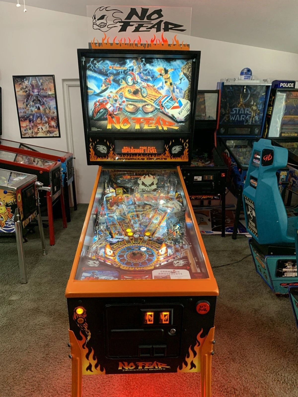 The Ultimate No Fear Pinball Machine