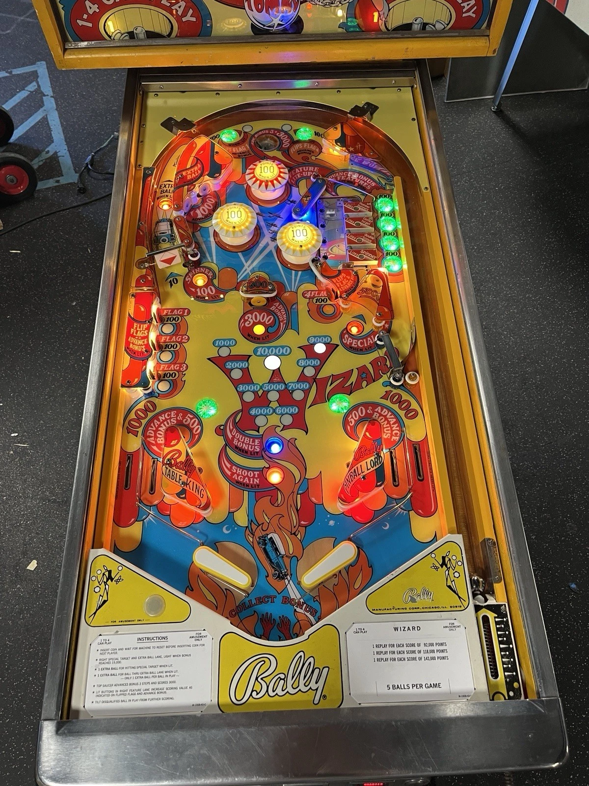 Wizard Pinball Machine 1975 - Image 5